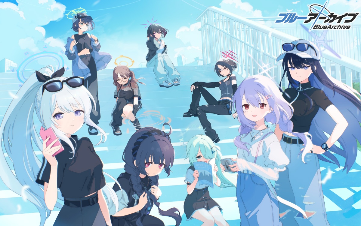 「ブルーアーカイブ」5.5周年ポップアップストア告知ビジュアル