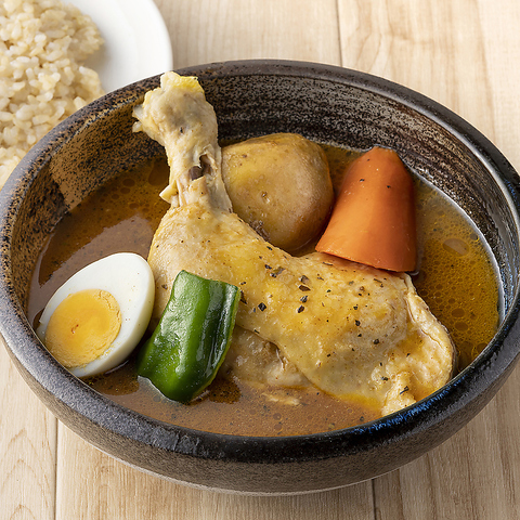 カレー食堂 心の鶏がら醤油スープカレー