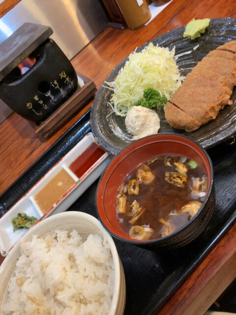 牛かつ壱弐参の牛かつ定食